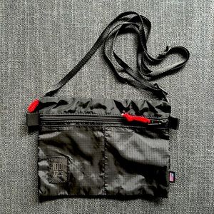 Topo Designs small black utility bag